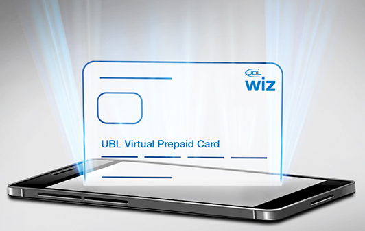 UBL WIZ Virtual Prepaid Card