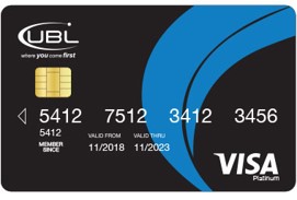 UBL Premium Debit Master Card